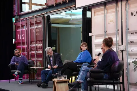 Gesprächsrunde beim Suisse Podcast Festival